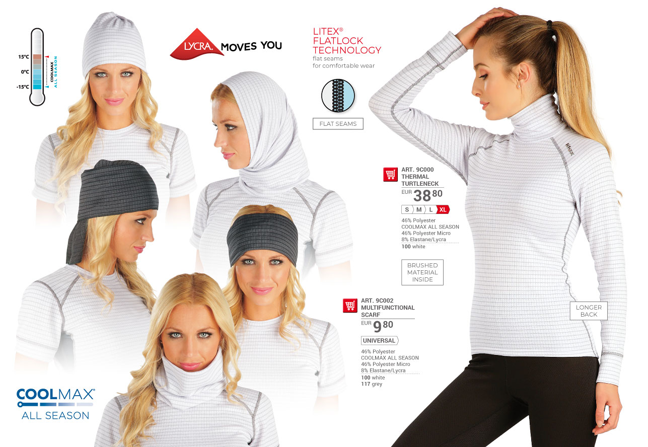 Thermal underwear 2024 [page 120] - catalog LITEX