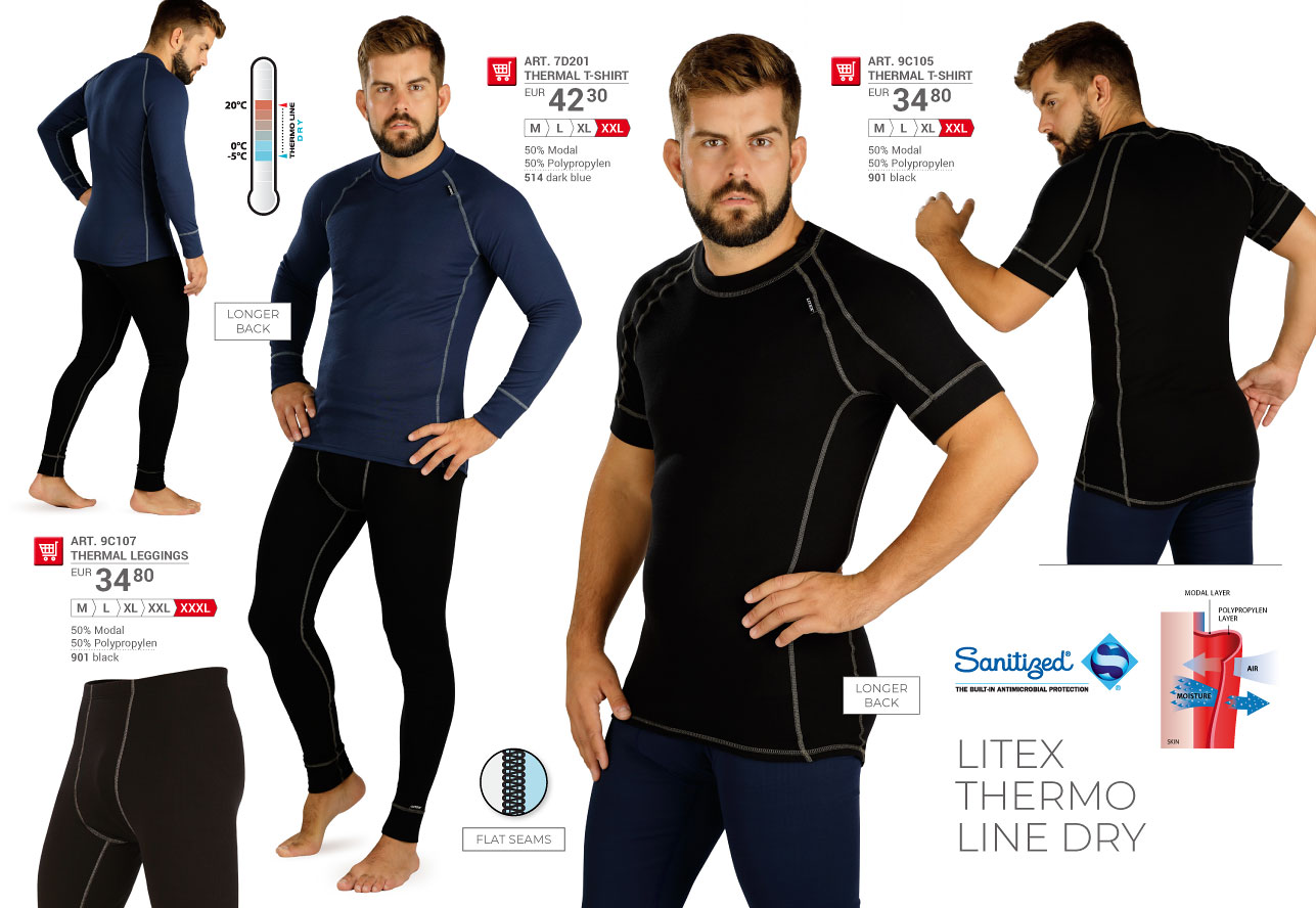 Thermal underwear 2024 [page 124] - catalog LITEX