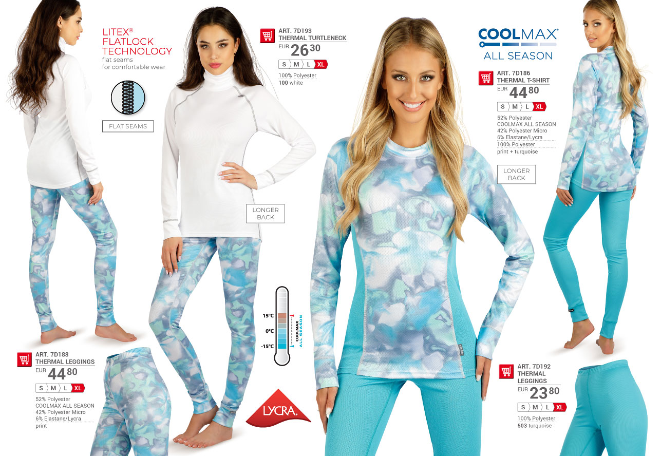 Thermal underwear 2024 [page 127] - catalog LITEX