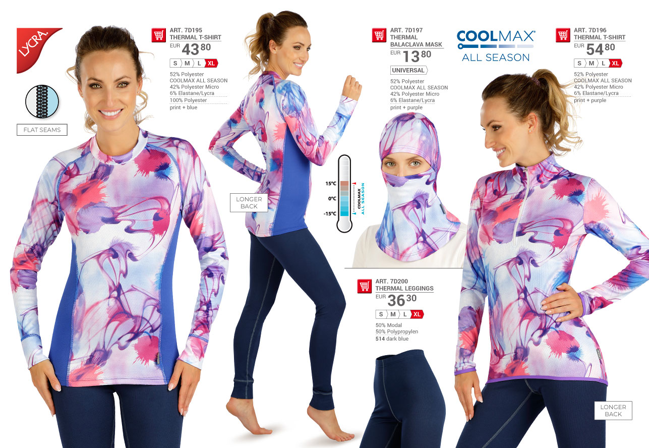 Thermal underwear 2024 [page 129] - catalog LITEX