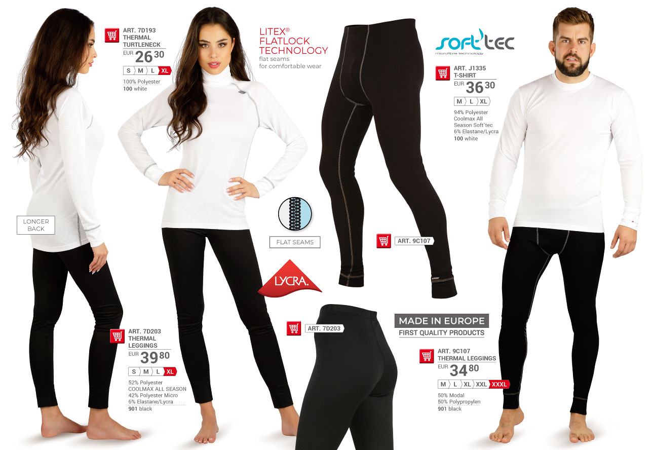 Thermal underwear 2024 [page 130] - catalog LITEX