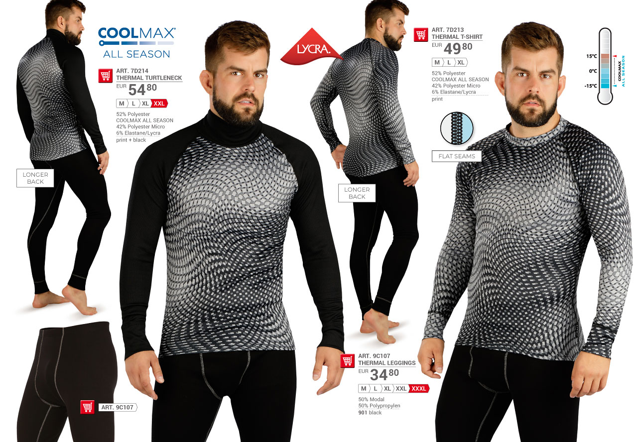 Thermal underwear 2024 [page 131] - catalog LITEX