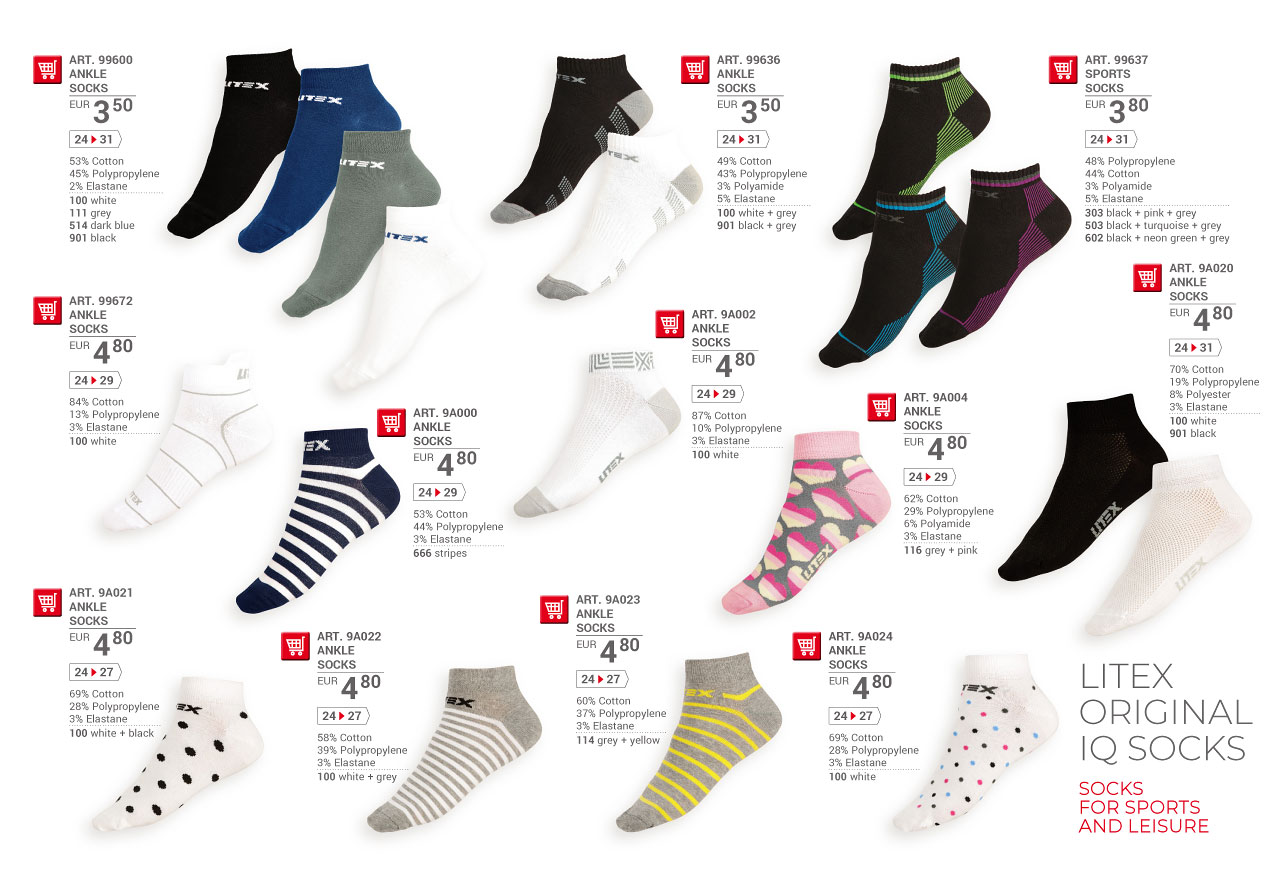 Socks 2024 [page 140] - catalog LITEX