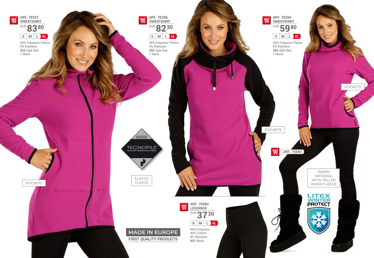 Litex Fleece Winterproof 2024 [page 63] - catalog LITEX