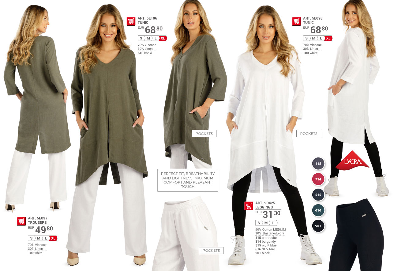 Women's clothes 2024 [page 5] - LITEX catalog