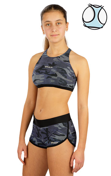 Girls swimwear > Girl´s sport bikini top. 6E434