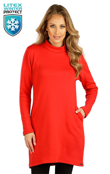 Sweatshirt dresses > Women´s dress with long sleeves. 7E080